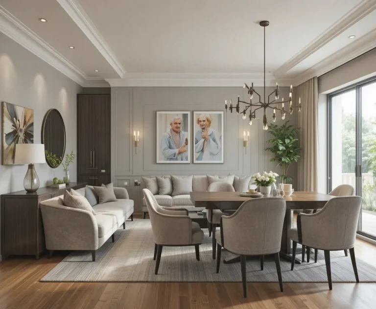 Living Room Dining Room Combo Layout look