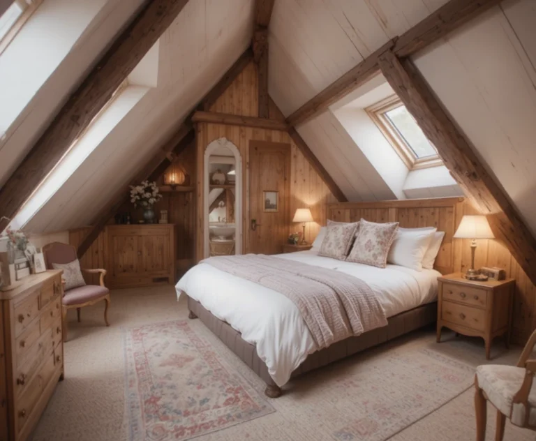 attic bedroom look