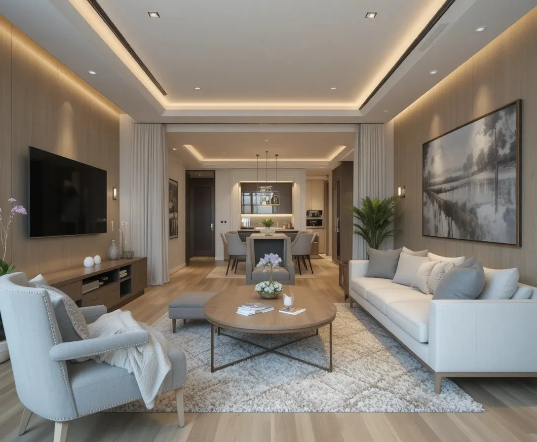 Beautiful Apartment Living Room look