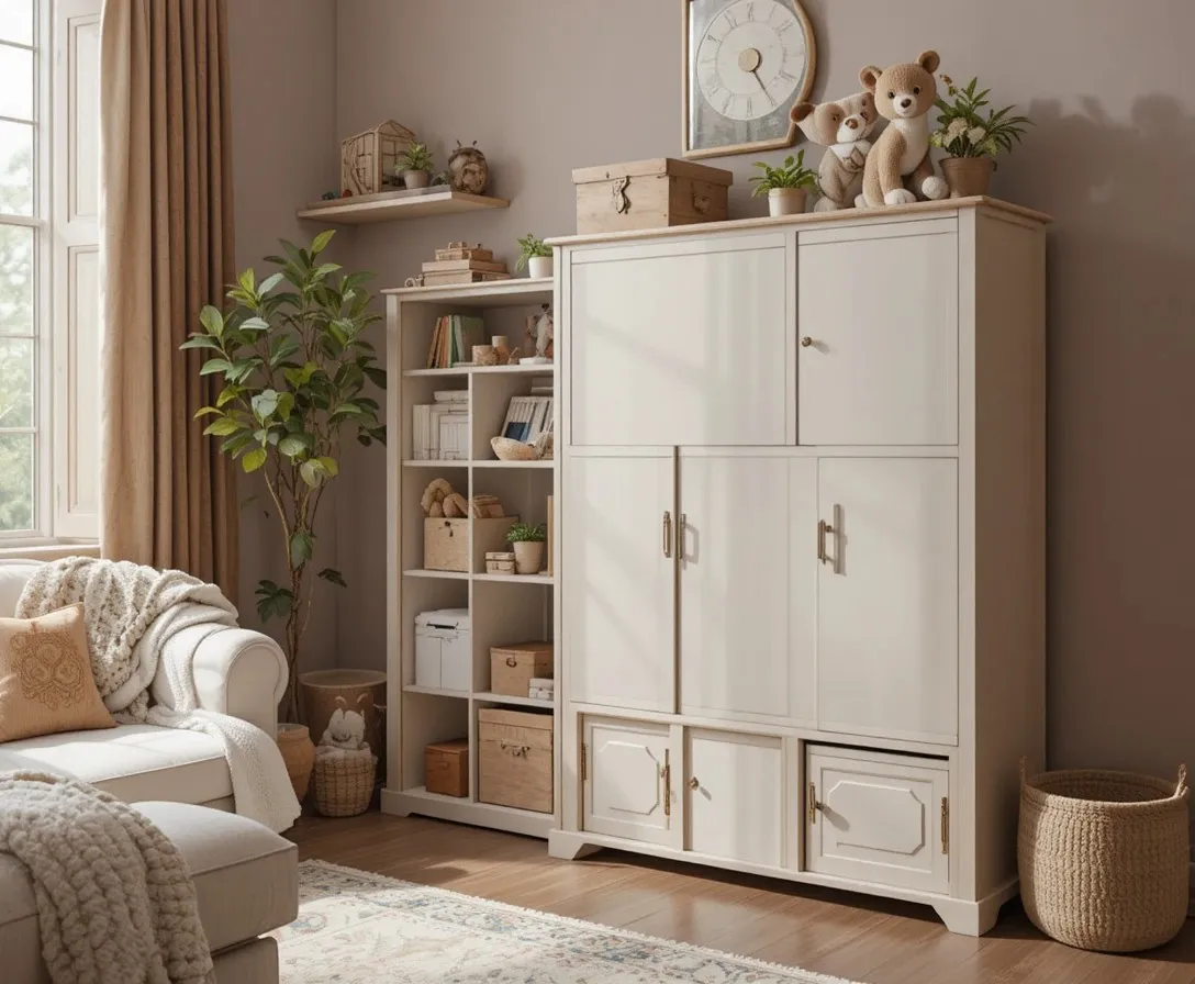 beautiful toy storage for living room look