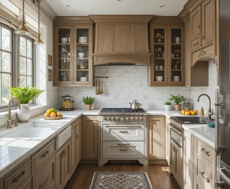 beautfiul galley kitchen look